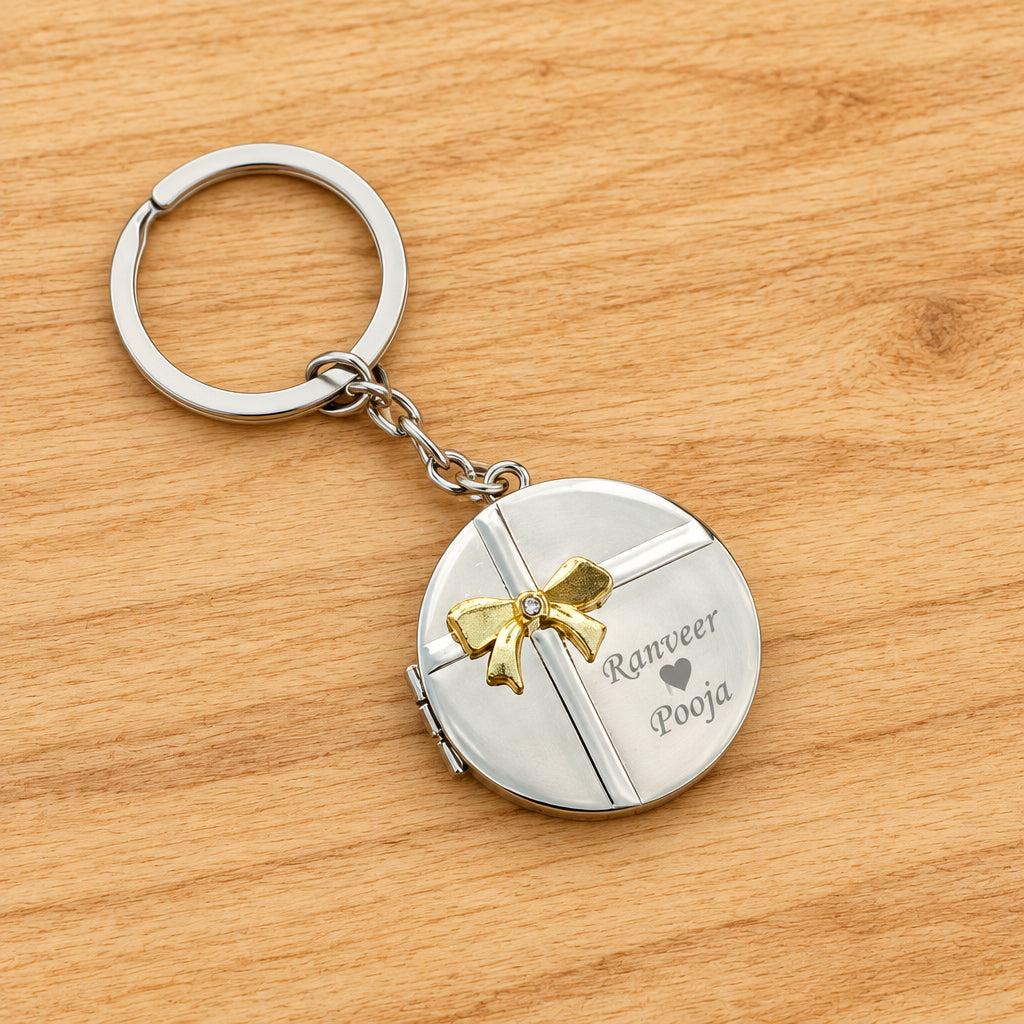 Most Trending – Stainless Steel Couple Keychain