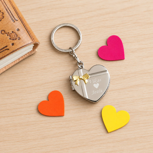 Most Trending – Stainless Steel Couple Keychain