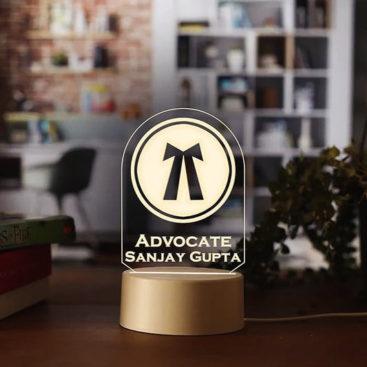 Profession Theme LED Acrylic Table Frames