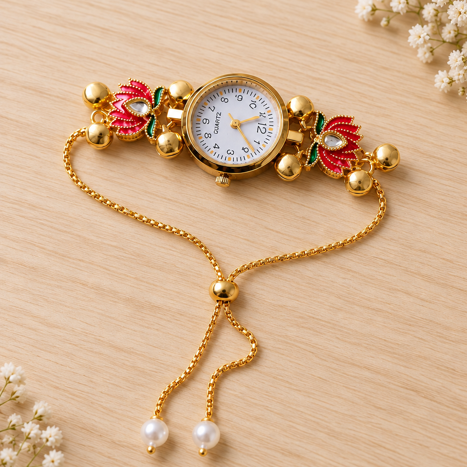 Lotus Watch Bracelet