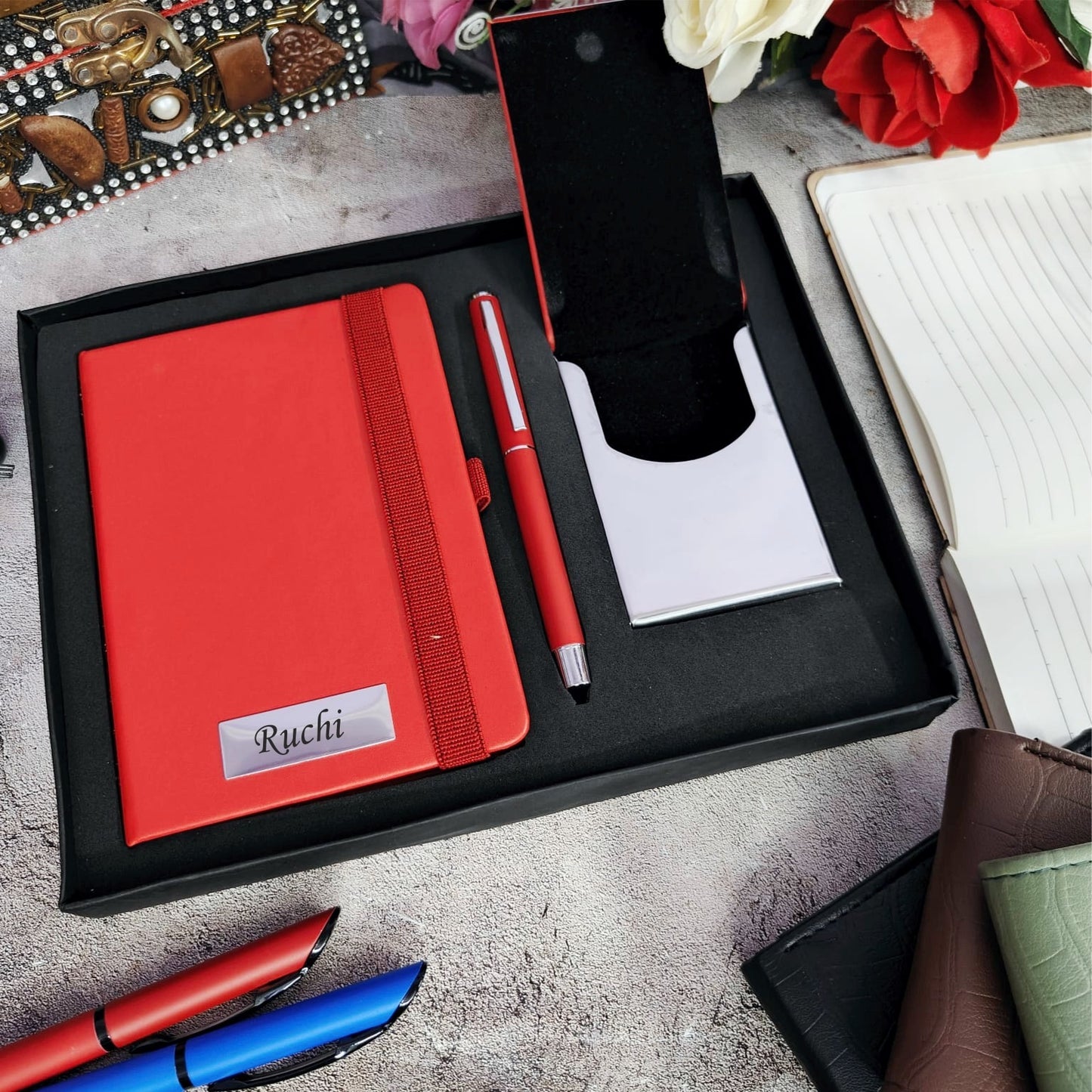 Mini Diary Combo – Compact & Stylish Gift Set