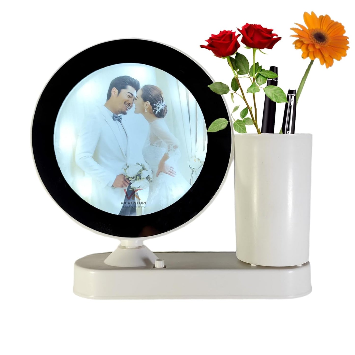Personalized Magic Mirror with Pen Stand