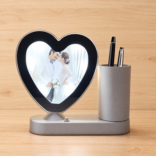 Personalized Magic Mirror with Pen Stand