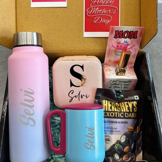 Trendy Personalized Hamper with Name & Initials