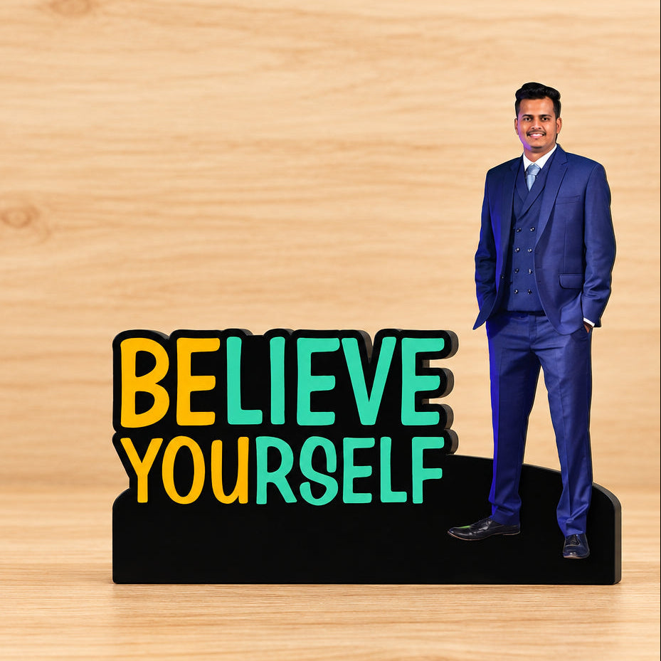 Motivational Cutout Standee
