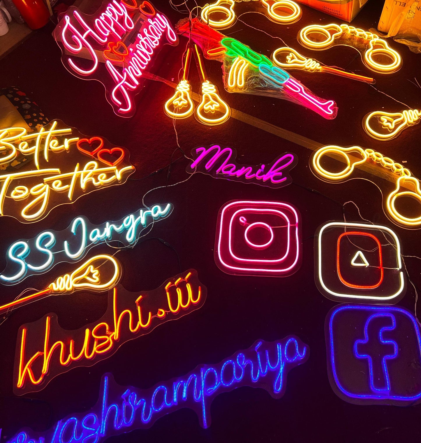 Customised Neon Logo Lights