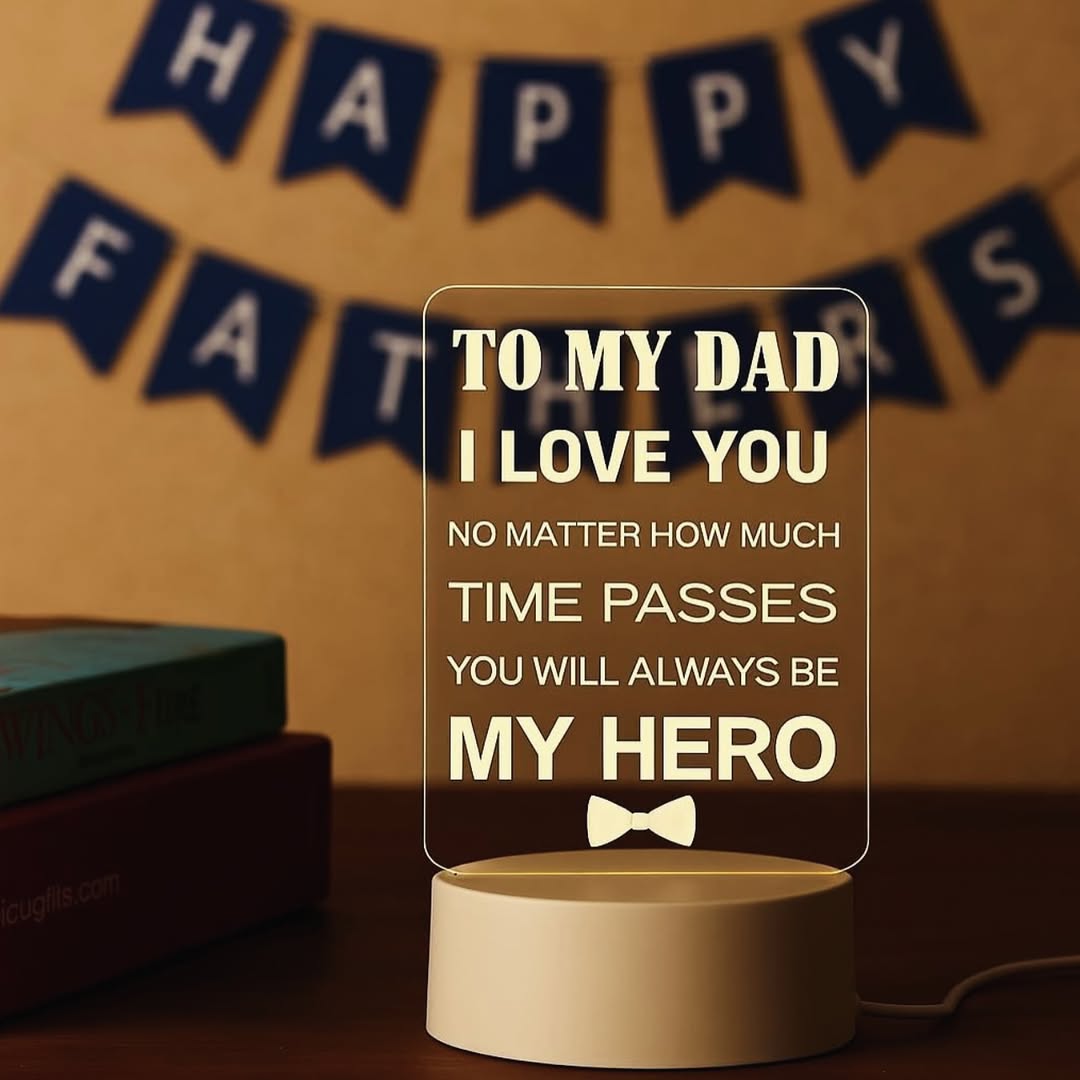 Special LED Table Top for Father