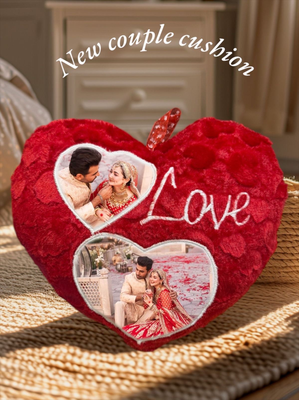 Customised Heart Pillow
