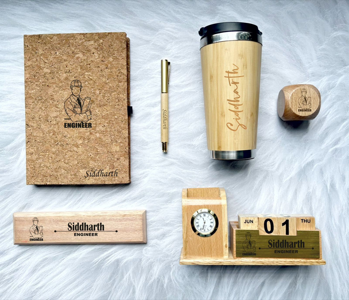 Personalized Wooden Professional Combo
