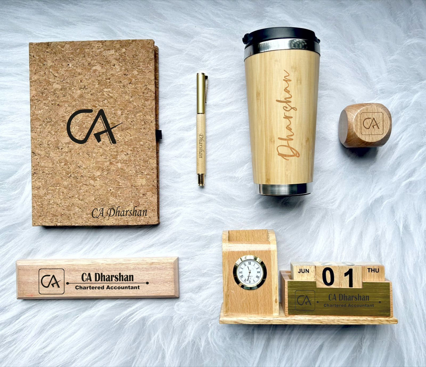 Personalized Wooden Professional Combo