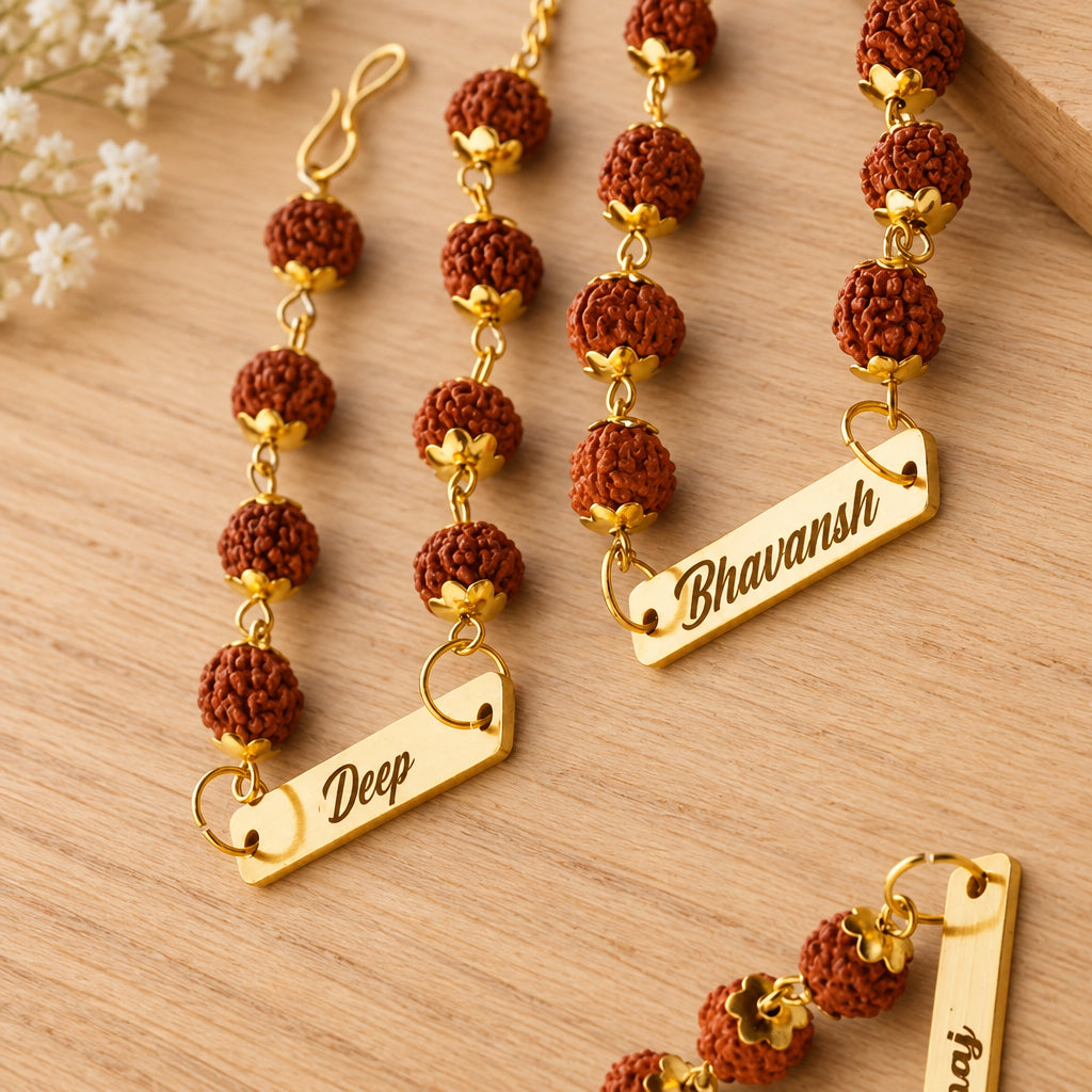 Personalized Rudraksh Bracelet