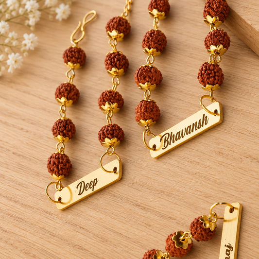 Personalized Rudraksh Bracelet