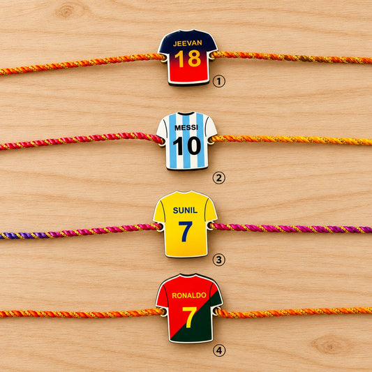 Personalised Jersey Rakhi