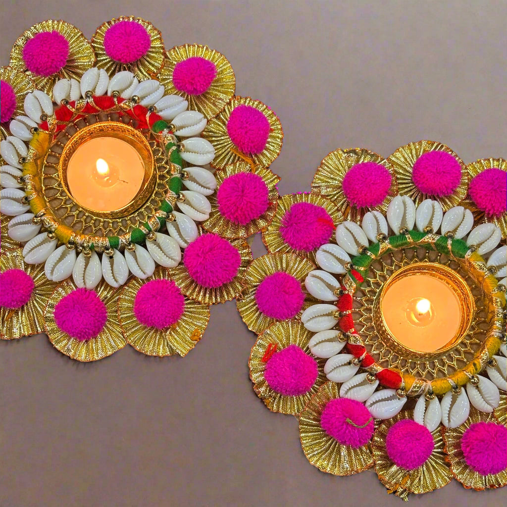 Set of 2 Tea Light Holders