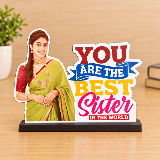 Best Brother, Sister, Bhaiya & Bhabhi Photo Table Top