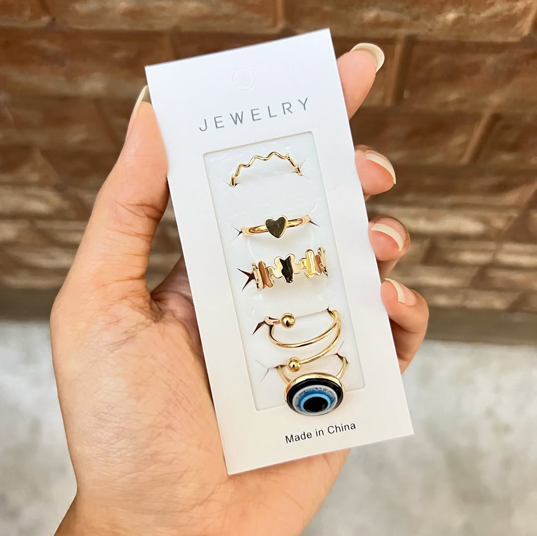 5 Minimal Rings Stack