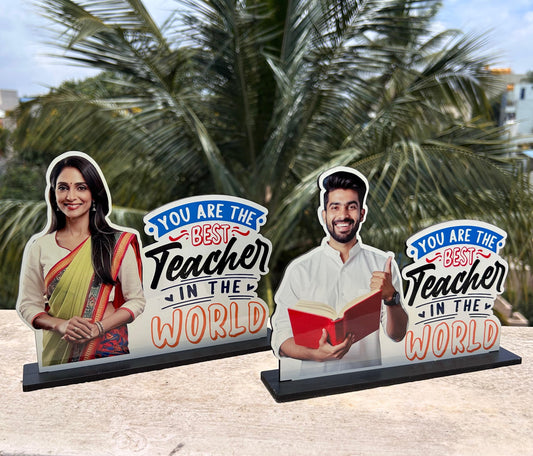 Personalized Teachers Photo Table Top