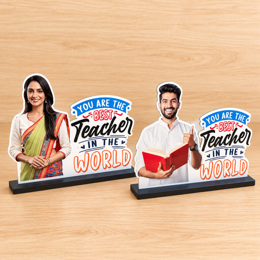 Personalized Teachers Photo Table Top