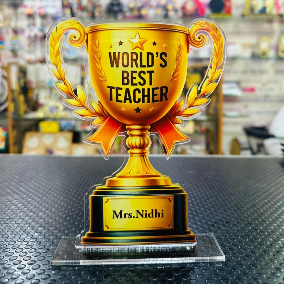 Acrylic Trophy For Teachers