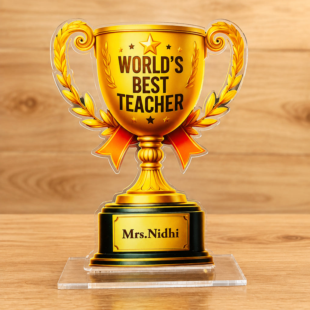 Acrylic Trophy For Teachers