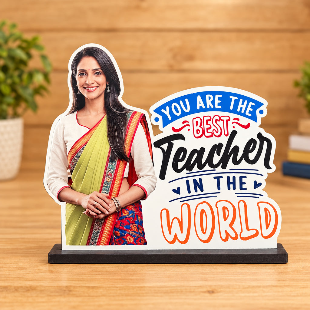 Personalized Teachers Photo Table Top