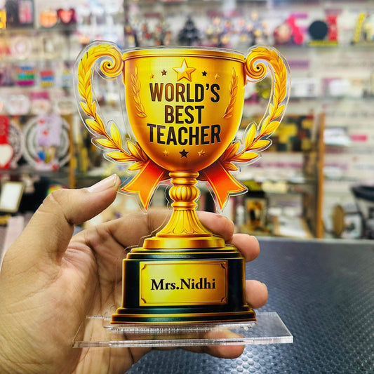Acrylic Trophy For Teachers