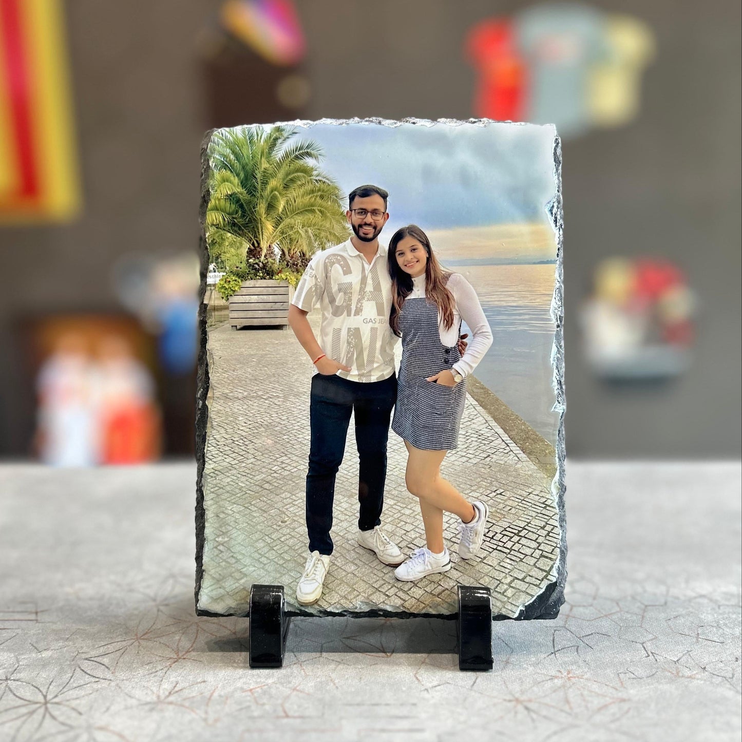 Customised Rectangle Rock Tile