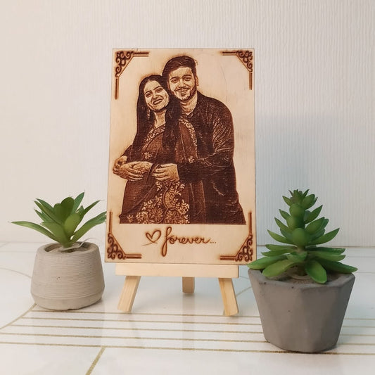 Personalized Wooden Engraved Frame