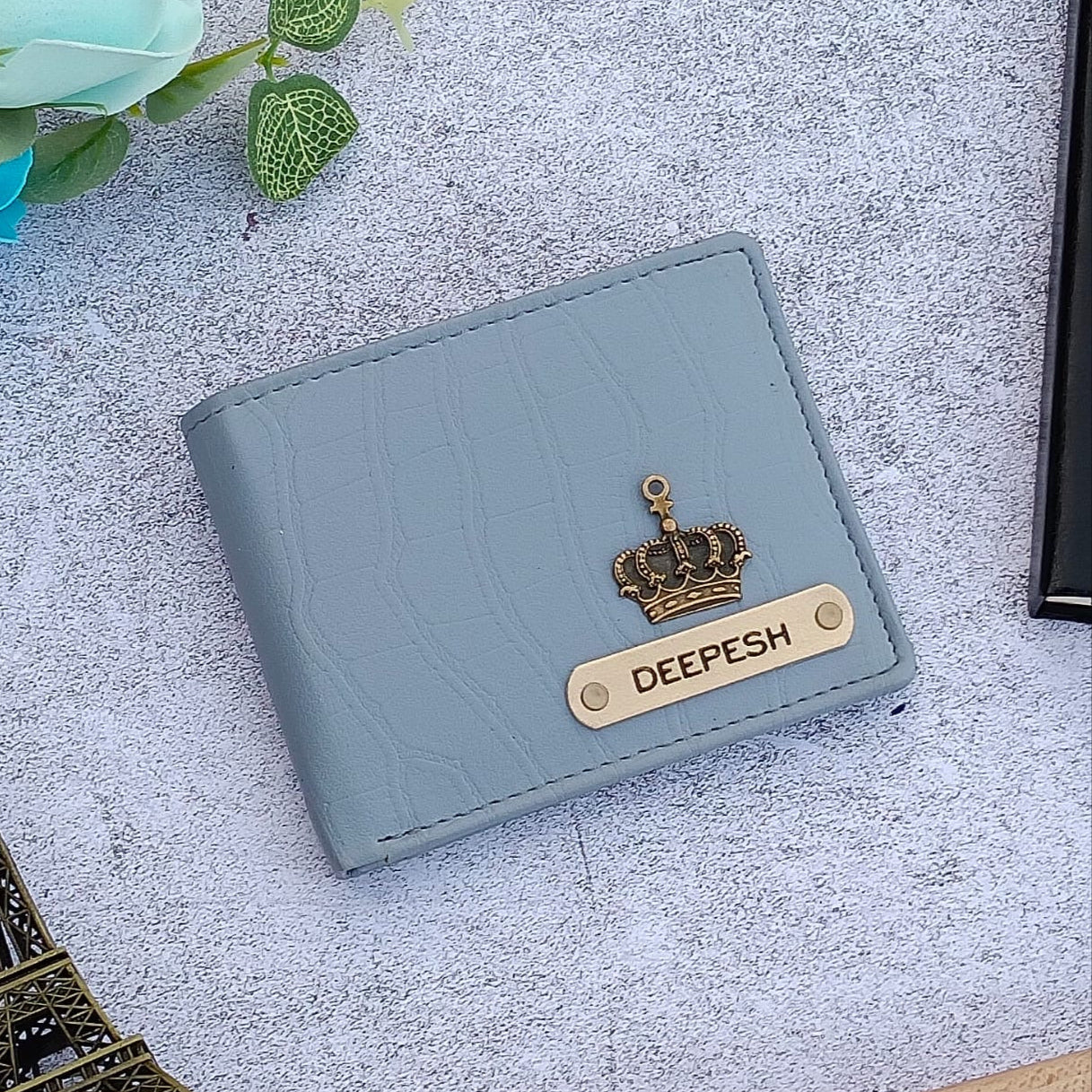 Premium Personalized Croc Wallet