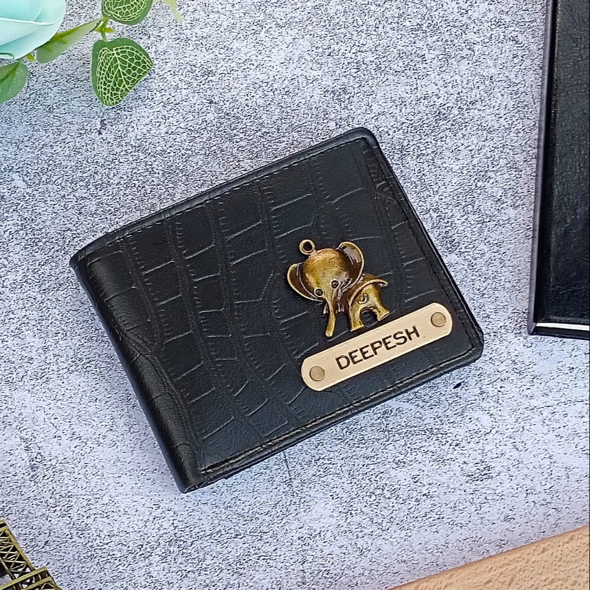 Premium Personalized Croc Wallet