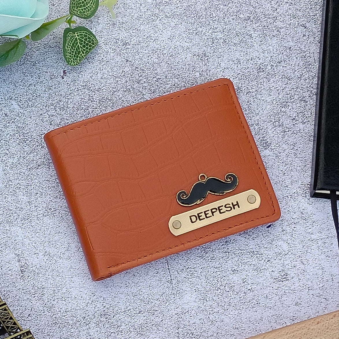 Premium Personalized Croc Wallet