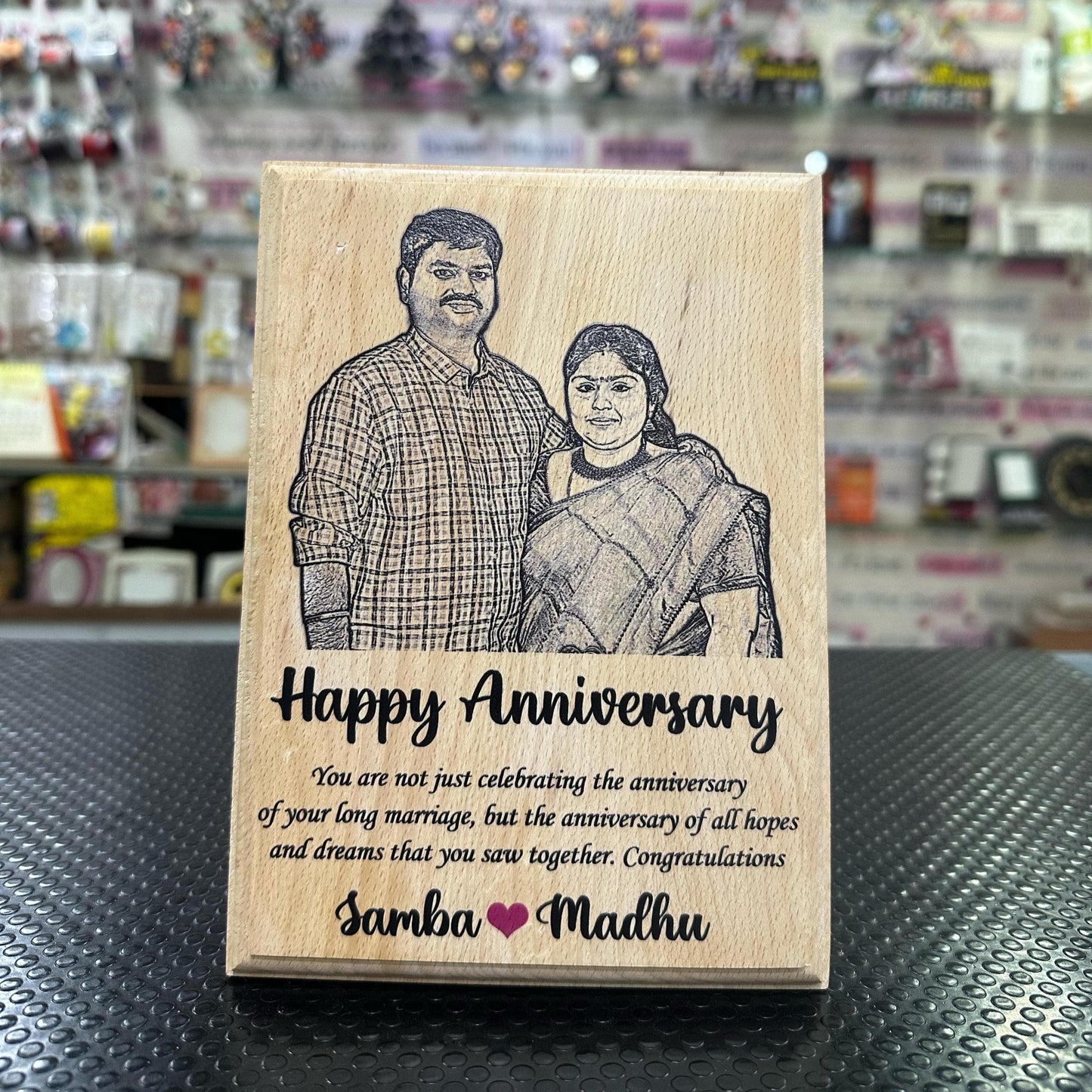 Customised Wooden Plaque