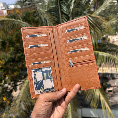 Personalized Premium Leather Unisex Card Holder Wallet