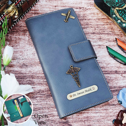 Personalized Premium Leather Unisex Travel Wallet
