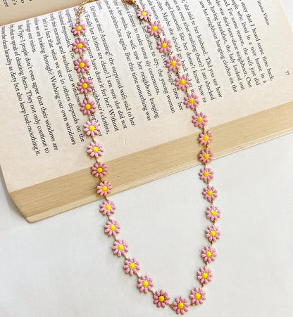 Anti-Tarnish Daisy Necklace