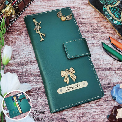 Personalized Premium Leather Unisex Travel Wallet