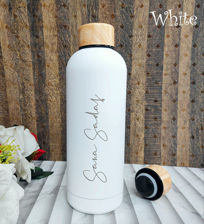 Personalized Matte Finish Stainless Steel Bottle Combo