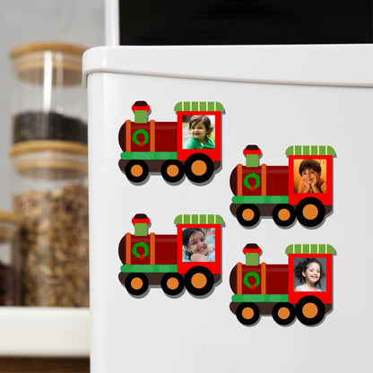 Christmas Special Personalised Photo Fridge Magnets for Kids