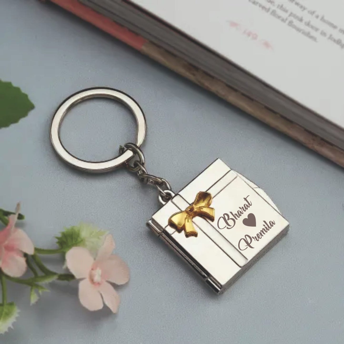 Most Trending – Stainless Steel Couple Keychain