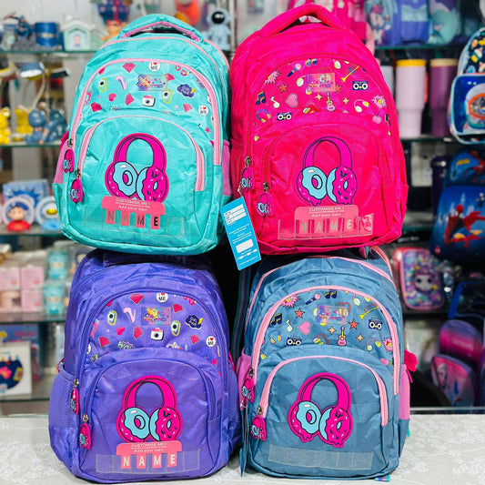 18 Inch Backpack | 4 Zipper Lightweight Waterproof School Bag