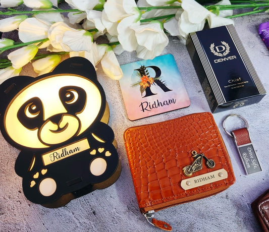 Personalized Cute Panda Hamper