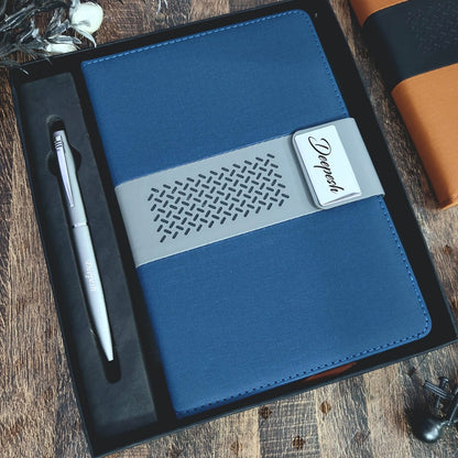 Personalized Premium Magnet Diary + Pen Combo