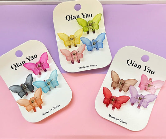 Butterfly Clips Card