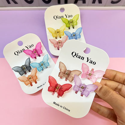 Butterfly Clips Card
