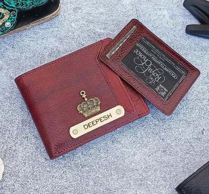 Personalized Spanish Very High Quality Leather Wallet