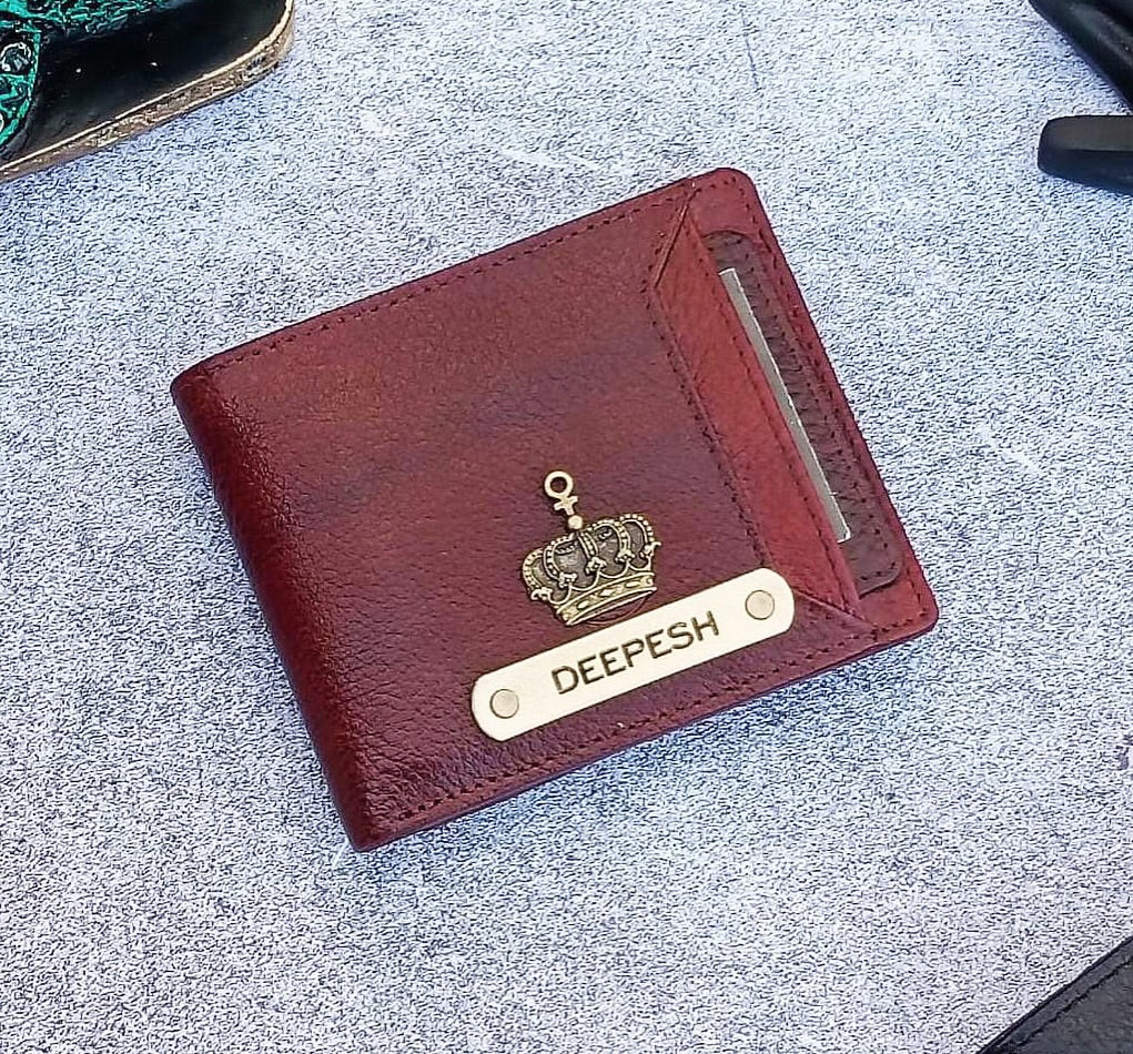 Personalized Spanish Very High Quality Leather Wallet
