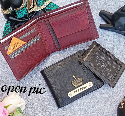 Personalized Spanish Very High Quality Leather Wallet