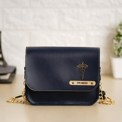 Personalized Premium Leather Sling Bag For Women