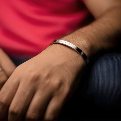 Personalized Stainless Steel Unisex Adjustable Kada