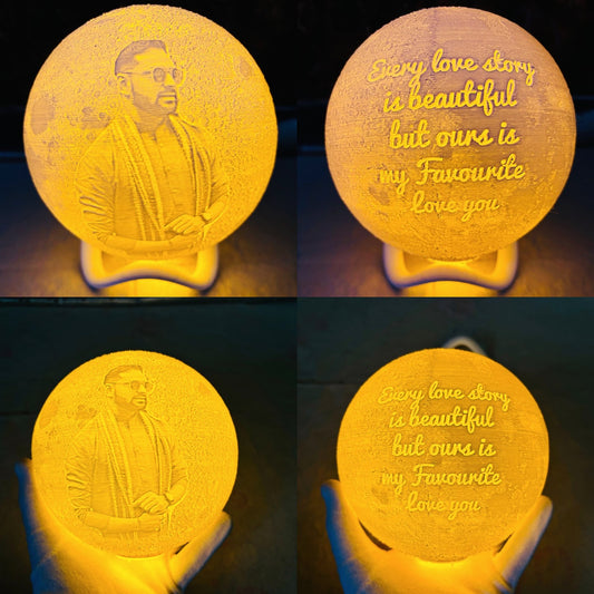 Personalized Moon Lamp